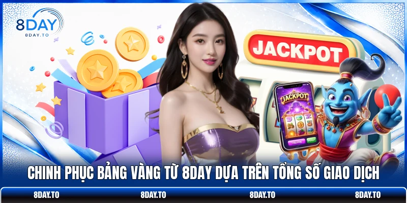 Chinh Phục Bảng Vàng | Bứt Phá Top 1 Nhận Quà Khổng Lồ 2 Chinh phục bảng vàng từ 8Day dựa trên tổng số giao dịch